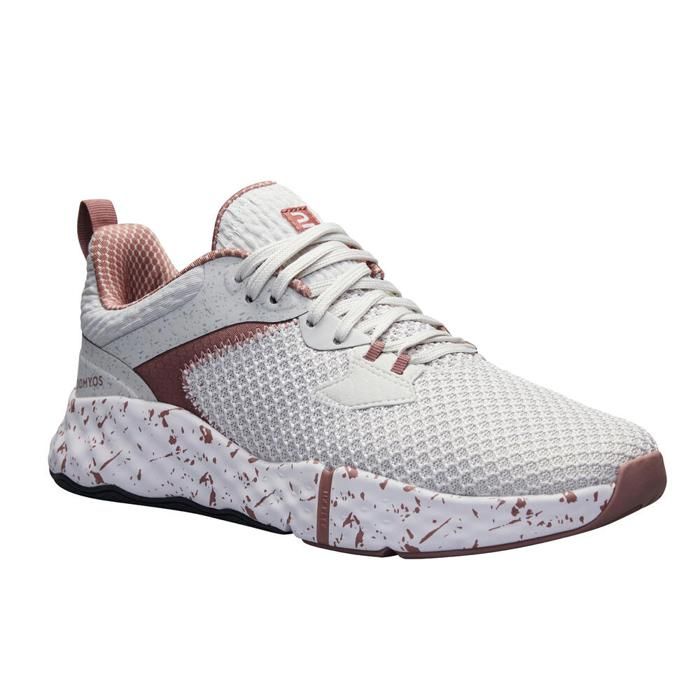 Chaussures de fitness 520 femme blanches et roses