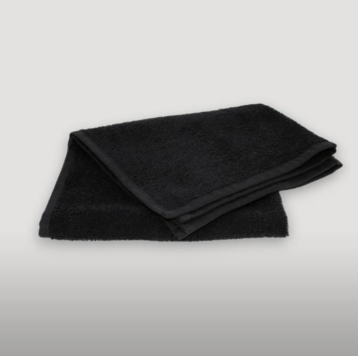 SErviette de bain 50x90 cm 500gr/m² NOIR