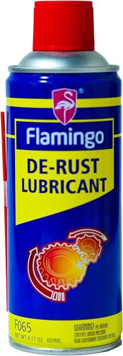 LIQUIDES ENTRETIEN DEGRIPPANT Lubrifiant antirouille Flamingo 450ml