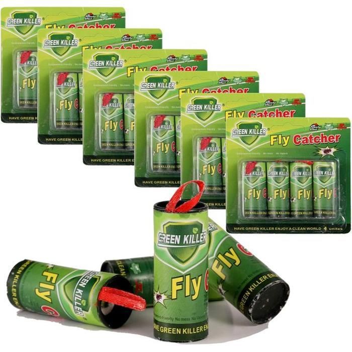 Piège à mouches 8pcs - Green killer rubans adhésifs à mouches