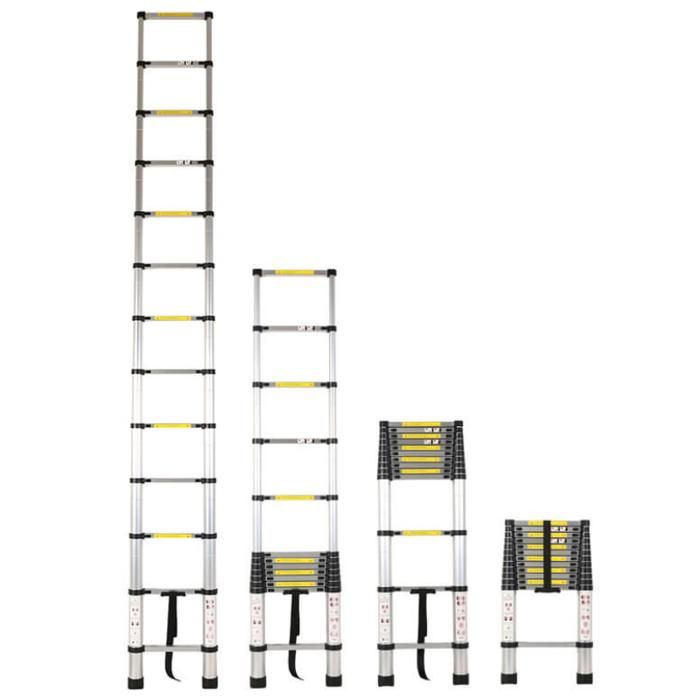 Échelle Télescopique Aluminium 3m80