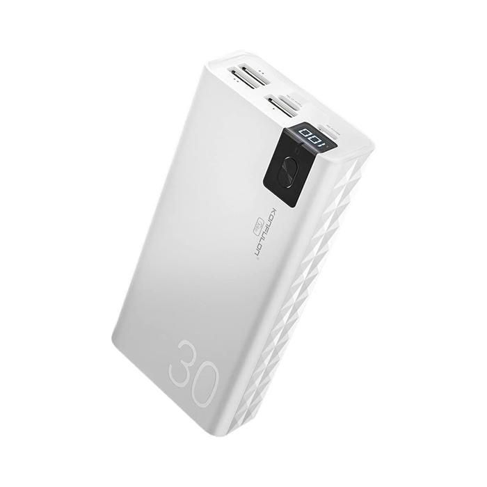 Powerbank KONFULON A19 30000 mAh charge rapide blanc