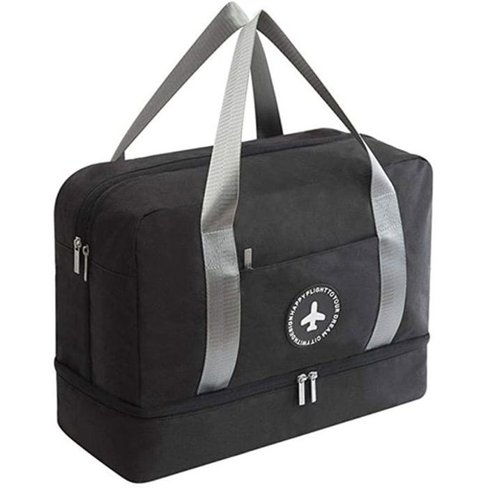 Sac de voyage Multifonction étanche et Imperméable Noir