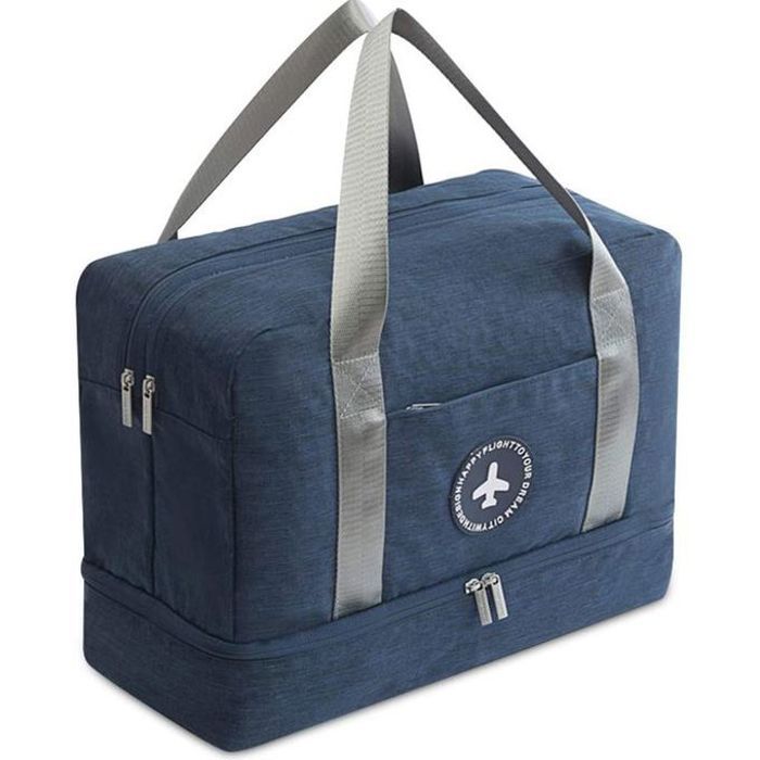 Sac de voyage Multifonction étanche et Imperméable Bleu marine