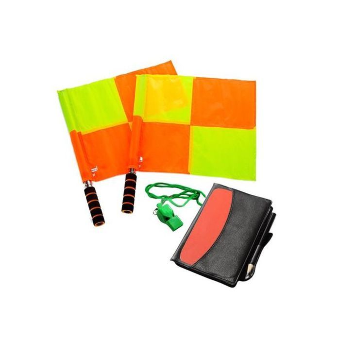 Kit d'arbitre de football, carnet de notes avec carte jaune rouge
