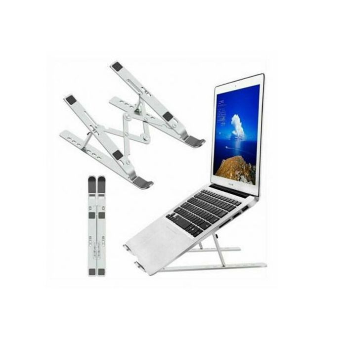 Support Portable Réglable en Alliage d'aluminium Socle Pour Ordinateur Portable Notebook Tablette Support pliable