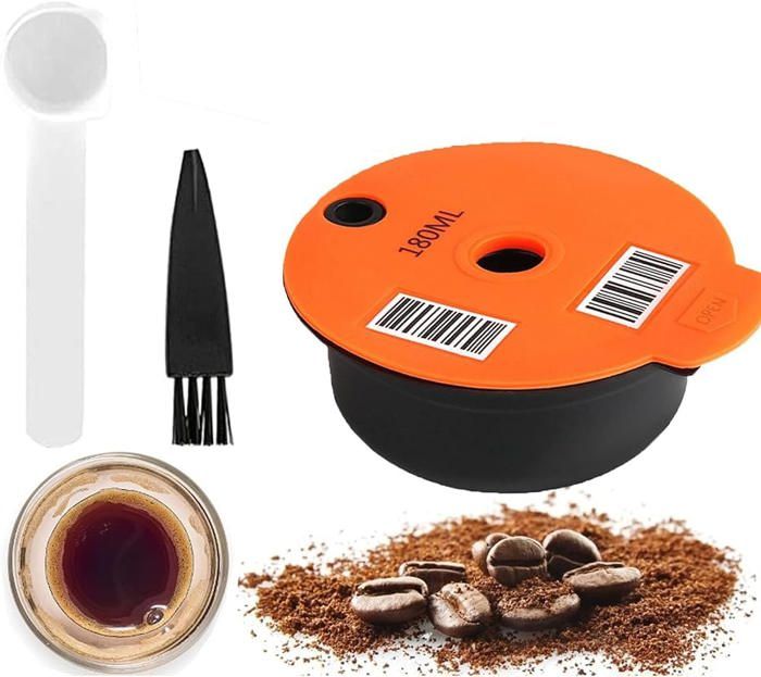 Capsule rechargeable réutilisable compatible tassimo bosh 180 ml