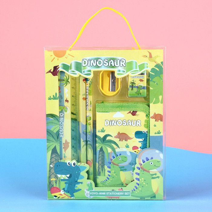 Ensemble de Papeterie Dinosaures Petit