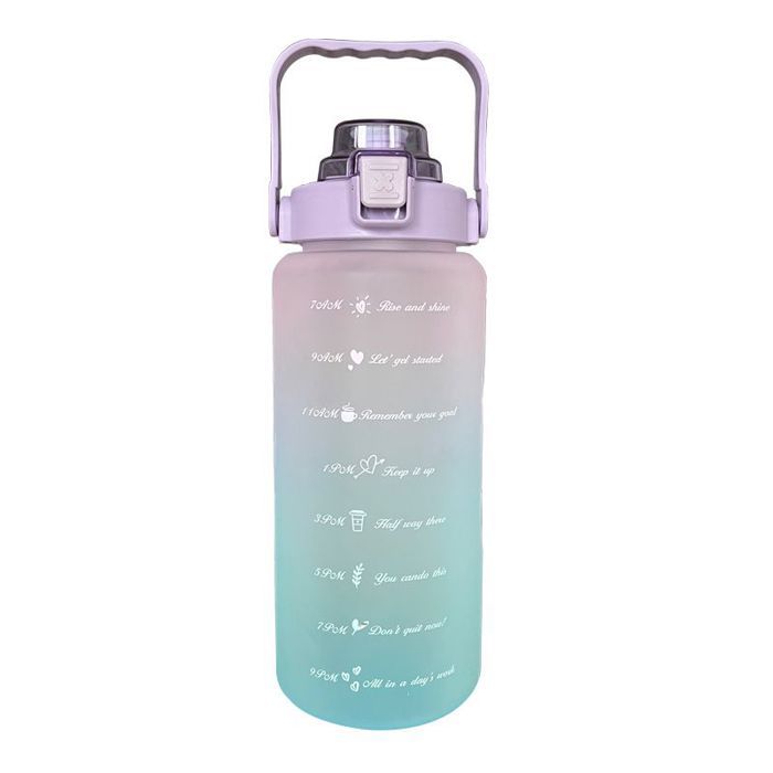 Bouteille Motivationnelle 2L Violette