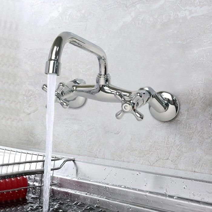 MOMALI Mélangeur Lavabo Cuisine 150cm