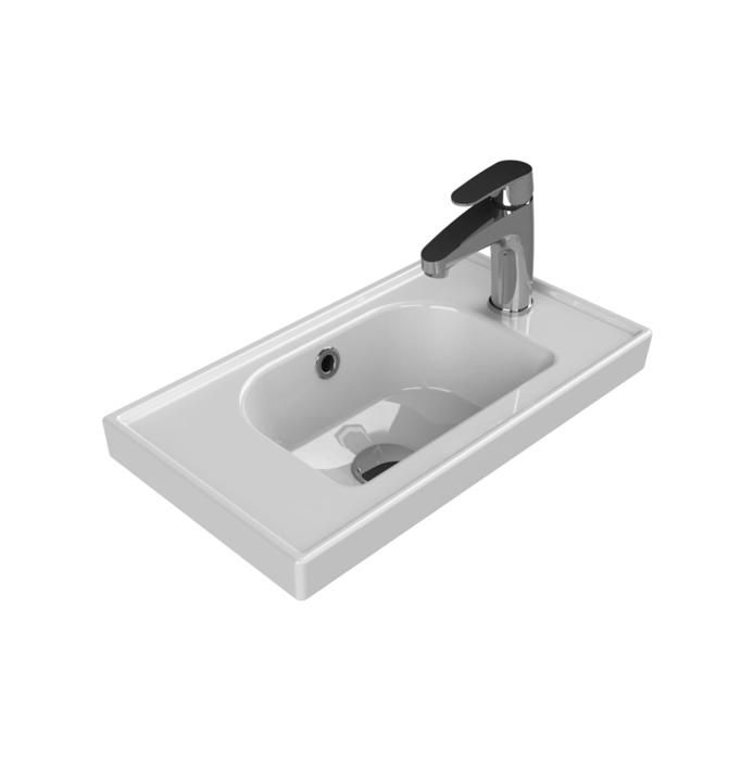 vasque frame 50x28cm robinet droite