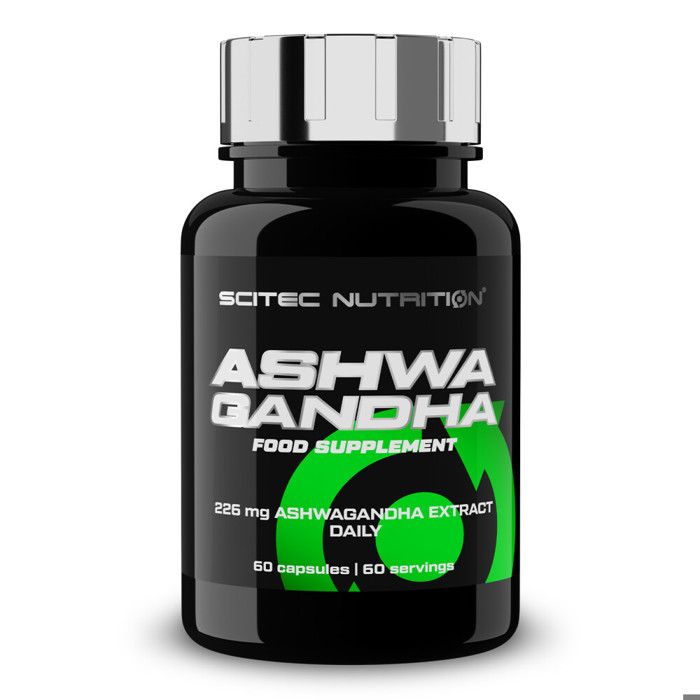 Scitec Nutrition Ashwagandha - Gestion du Stress Naturelle - 60 Caps