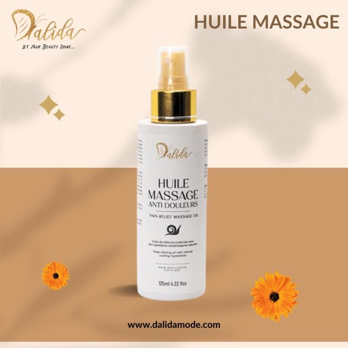 HUILE MASSAGE ANTI-DOULEURS
