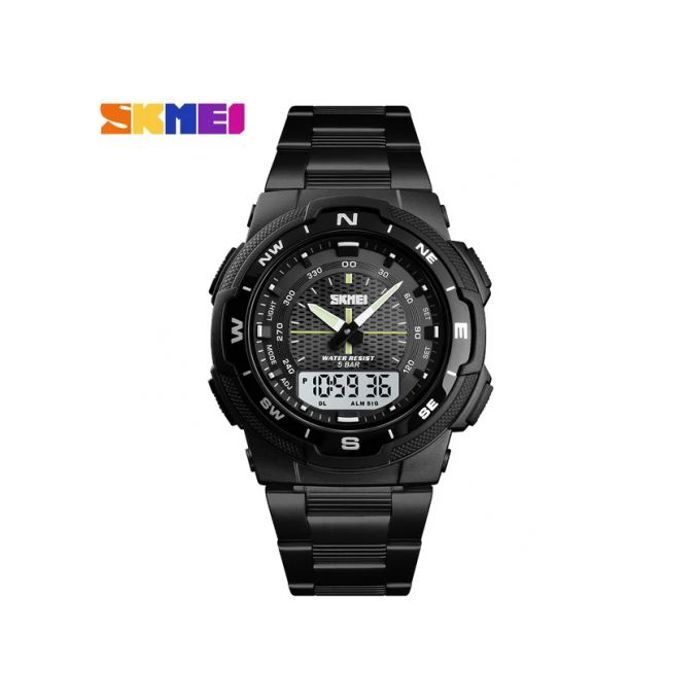 SKMEI montre Sport , numérique, étanche 50m, Quartz, double temps