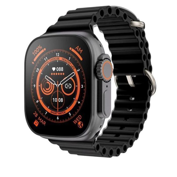 Smart Watch Ultra Montre Connectée Intelligente Smart Phone - Noir