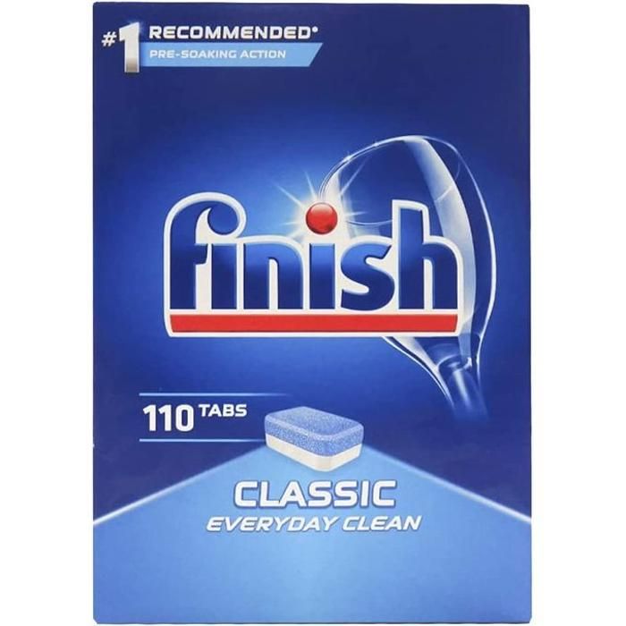 Finish Classic Tablettes lave-vaisselle 110 pasti