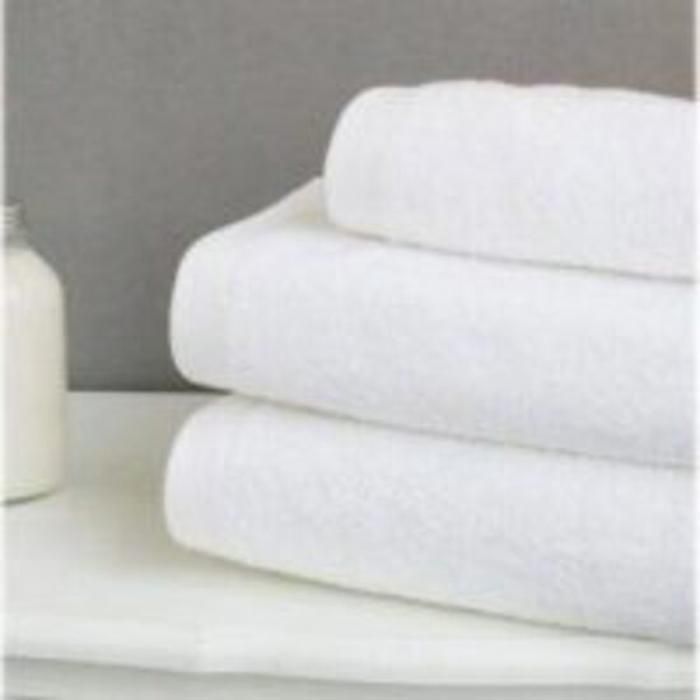 SERVIETTE DE TOILETTE ROYAL - BLANC