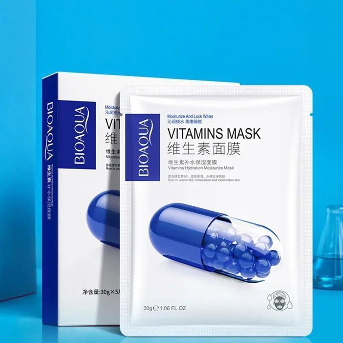 Masque en feuille de vitamines B3