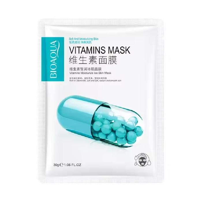 Masque en feuille aux vitamines B6