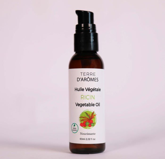 TERRE D'AROMES,HUILE VEGETALE RICIN 60ML