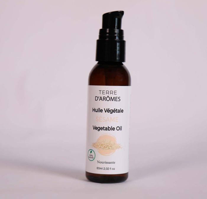 TERRE D'AROMES,HUILE VEGETALE SESAME 60ML
