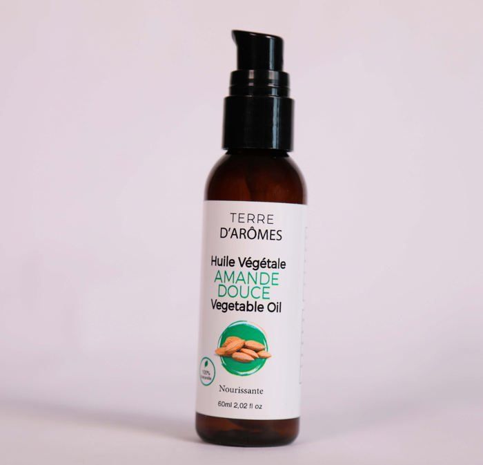 TERRE D'AROMES,HUILE VEGETALE AMANDE 60ML