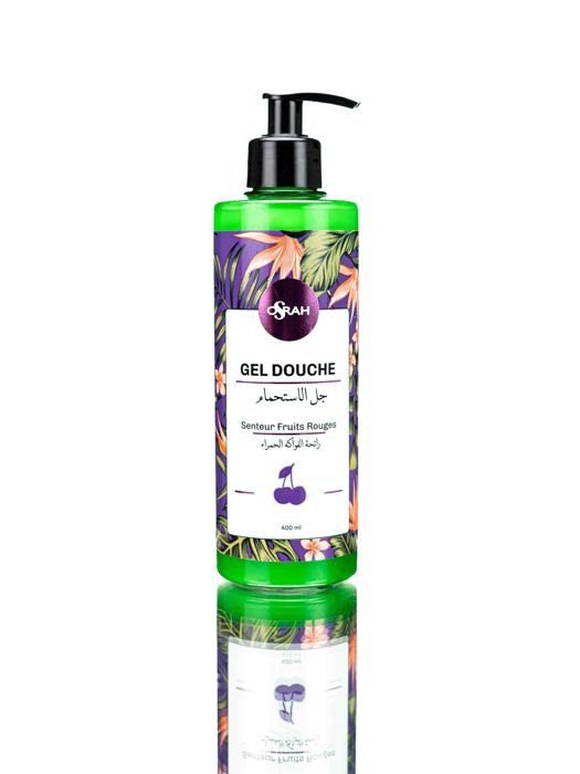 GEL DOUCHE SENTEUR FRUITS ROUGES 400ML