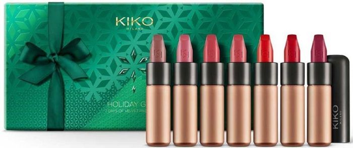 Gift set with 7 Velvet Passion Matte Lipsticks Holiday Gems Velvet Passion Set