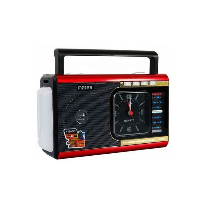 RADIO U-40 FM/AM/SW Lecteur AUDIO, RECHARGEABLE,USB et MICRO SD