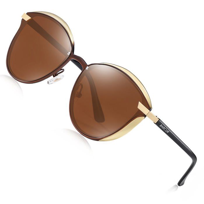 Lunettes De Soleil Polarisées Cat Eye Pour Femmes 100% Originale