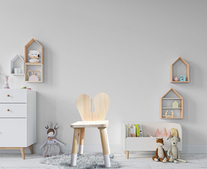 KIDS - CHAISE LAPIN DIM 25X25X51 CM