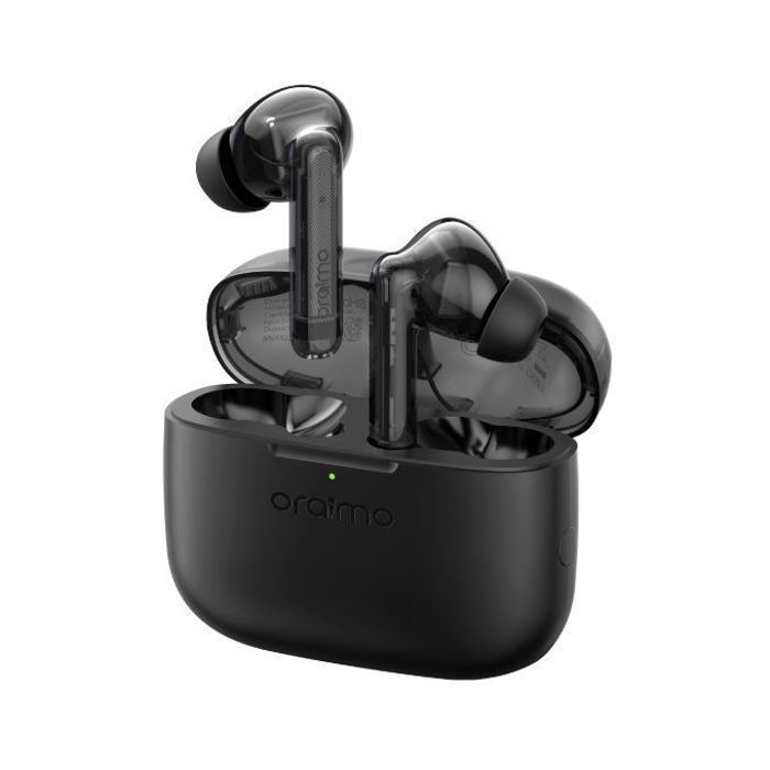 oraimo FreePods Lite 40 heures d'autonomie charge rapide AniFast Black