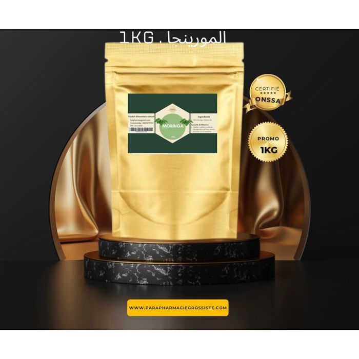 Moringa complément alimentaire pour la peau, cheveux et angles poids 1KG