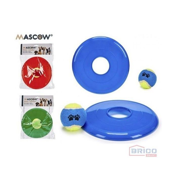 DISC  AVEC  BALLE  MASCOTE  MIX  3  COUL