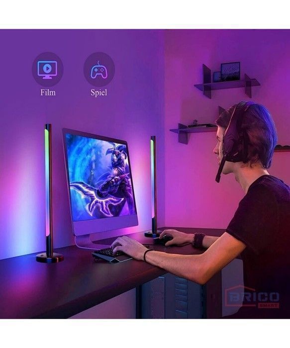 LAMPADAIRE LED INTELLIGENT TUYA PALMA 10W RGB 38 CM