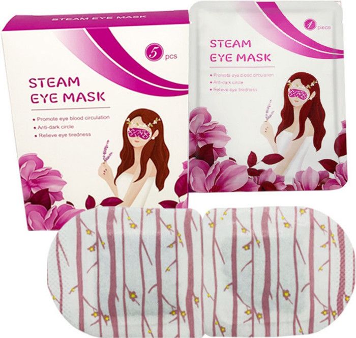 Masque de Relaxation à la Lavande pour les Yeux
