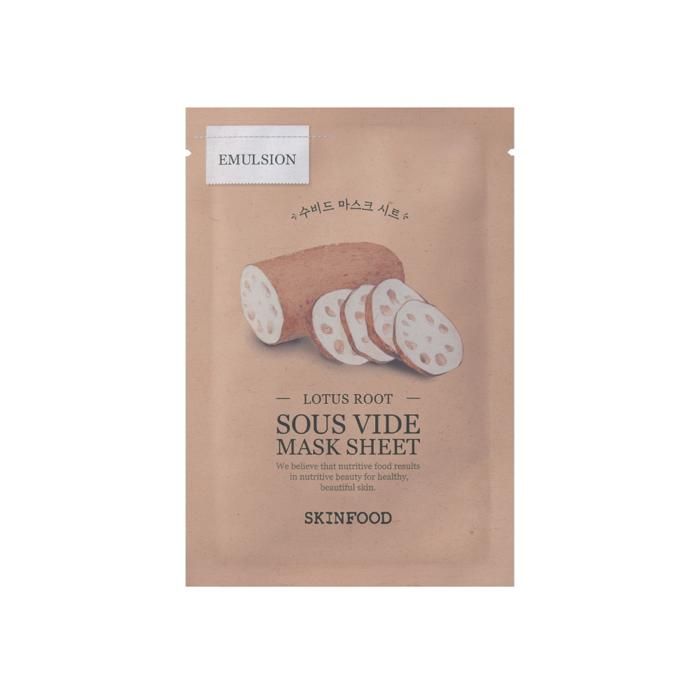 LOTUS ROOT SOUS VIDE MASK SHEET