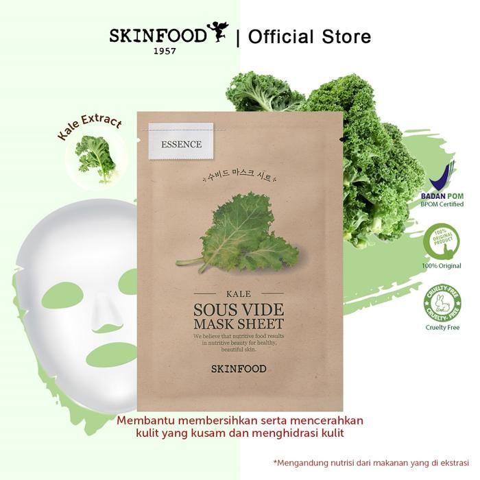 KALE SOUS VIDE MASK SHEET