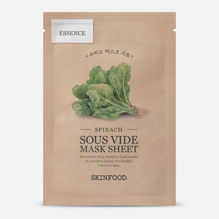 SPINACH SOUS VIDE MASK SHEET