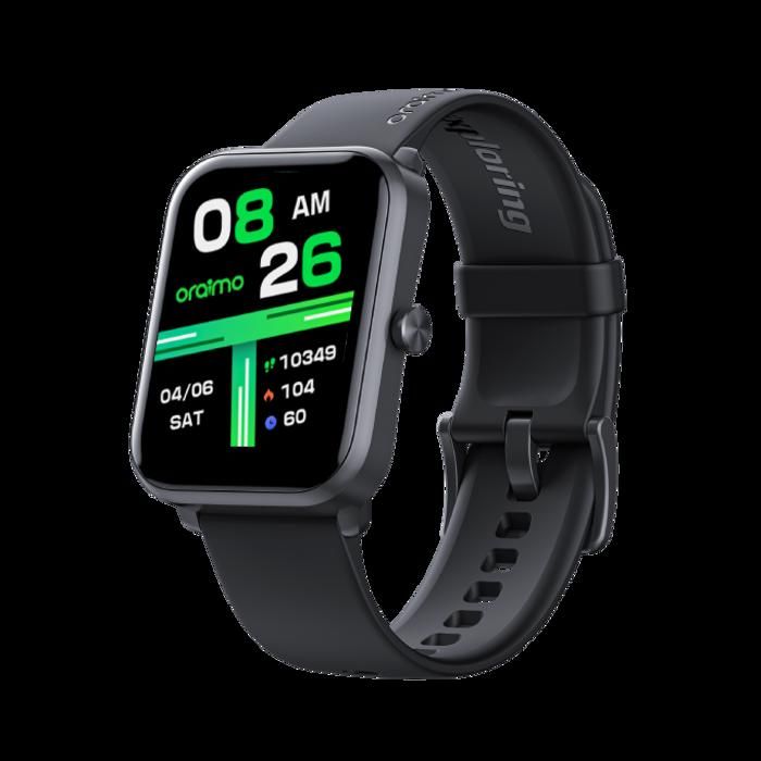 oraimo Watch 3 Pro BT Call Écran tactile 1,83 '' 120+ modes sportifs Montre intelligente étanche IP68