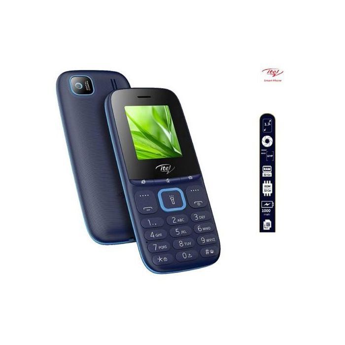 Itel it2173 DOUBLE SIM - 1.77" Torche - Caméra Radio FM 1000mAh