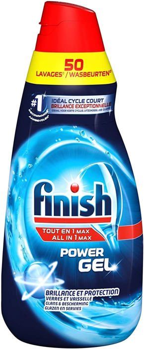 Finish Gel Détergent Lave-Vaisselle All in One Max 1L