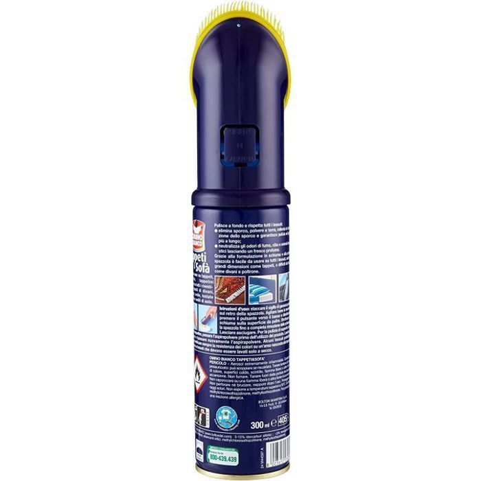 OMINO BIANCO nettoyants pour tapis et tapisseries – 300 ml