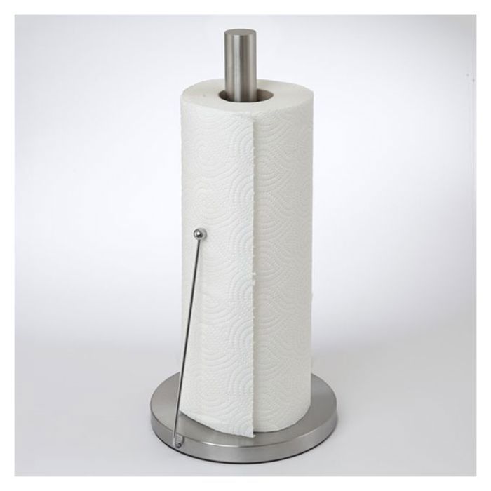 Porte-rouleau de papier de cuisine,argent