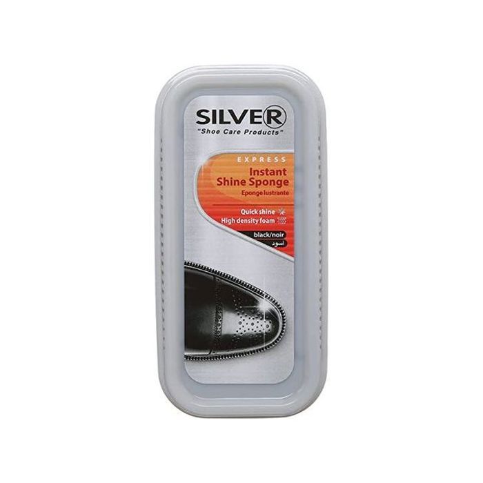 Silver éponges cirage noir
