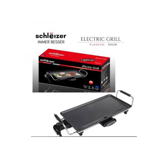 Grille/planche de cuisson 50cm antiadhésif électrique 2000W