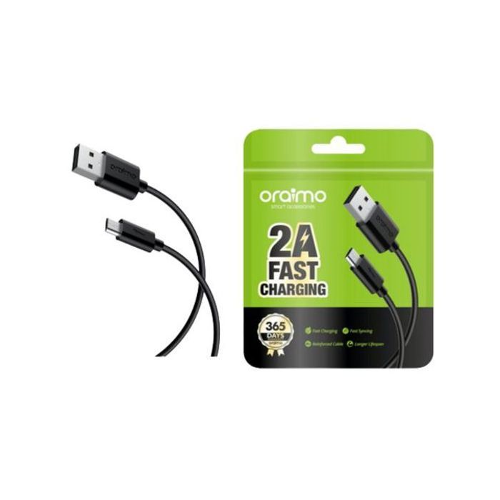 Oraimo Câble USB Oraimo 2A à chargement rapide Cd 52br