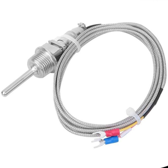Sonde de Température à Filetage à Vis Type K, avec Câble de 2 Mètres