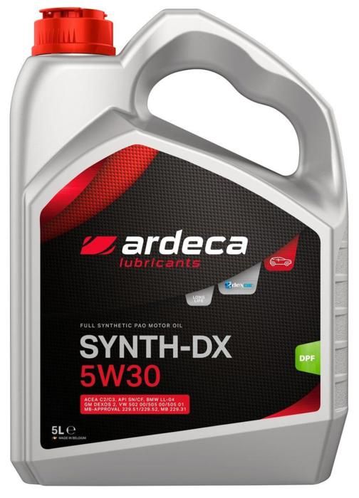 Huile moteur Synth-DX 5W-30, 5 l, Ardeca