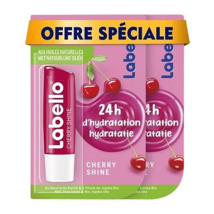 Baume à Lèvres - Cherry Shine - 2x4.8g